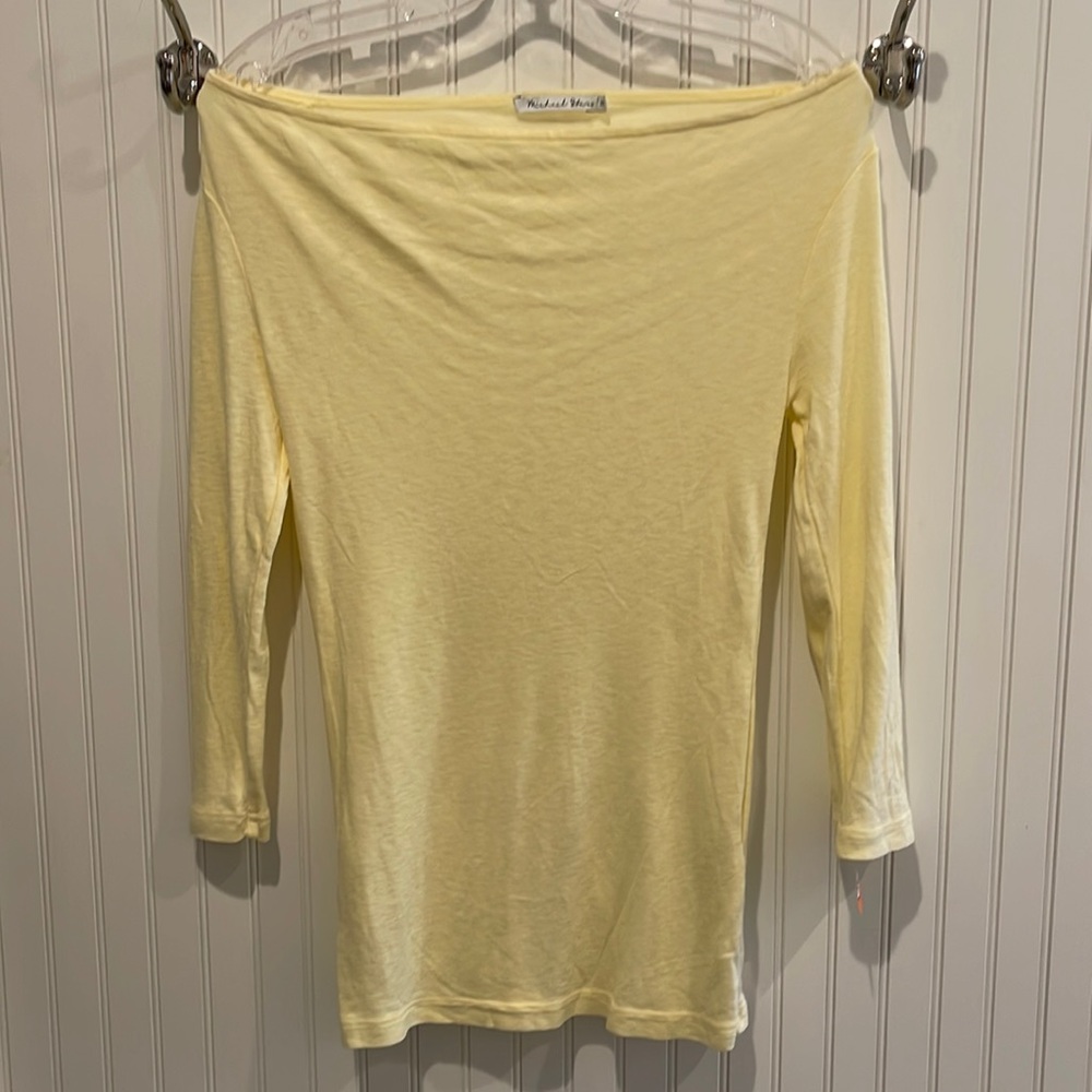 NWOT‎ Michael Stars Boatneck Top!